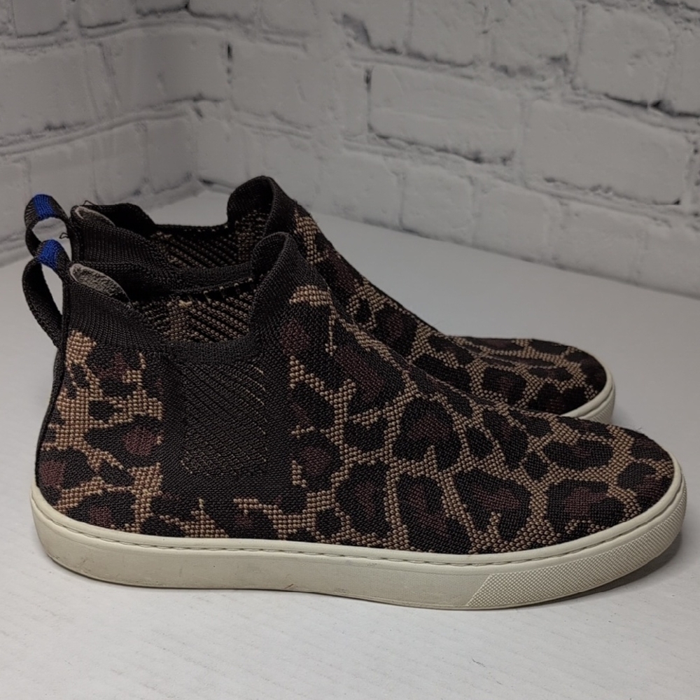 Rothy's Chelsea Wildcat Pull On Boots